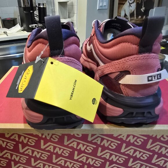 Vans MTE Crosspath XC men's Shoes VN000D5VZRY Mauvewood Red/Pink Size 10.5 NEW - Picture 7 of 16
